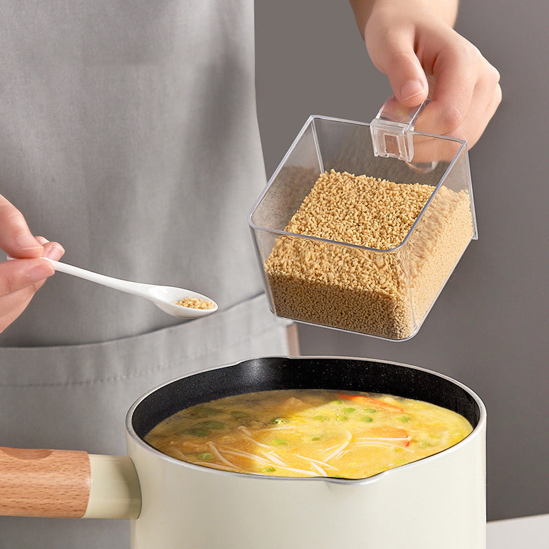 Wall Mounted Spice Box Kitchen Shelf Spice Bottle Jar