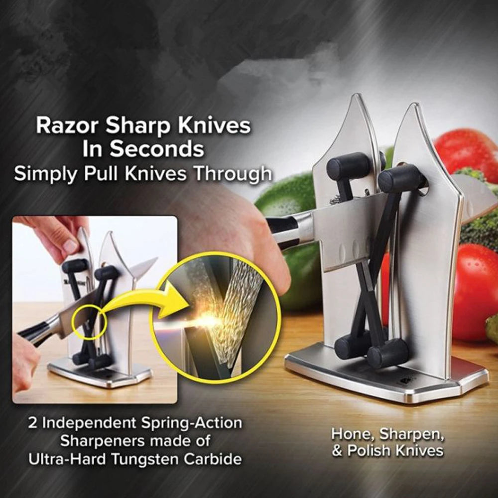 Professional Knife Sharpener Kitchen Knife Sharpening Grinder Household Grinding Stone Kitchen Tools